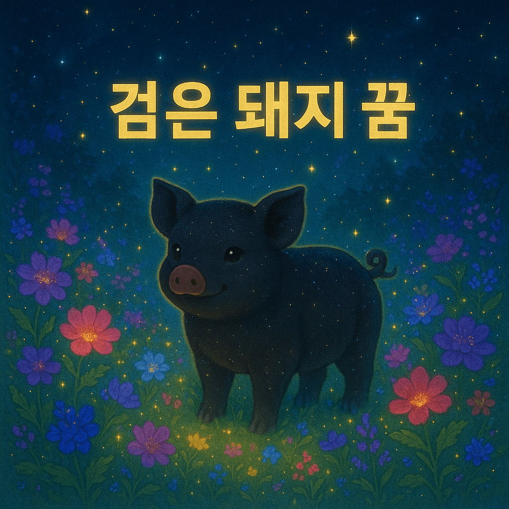 검은 돼지 꿈 해몽
