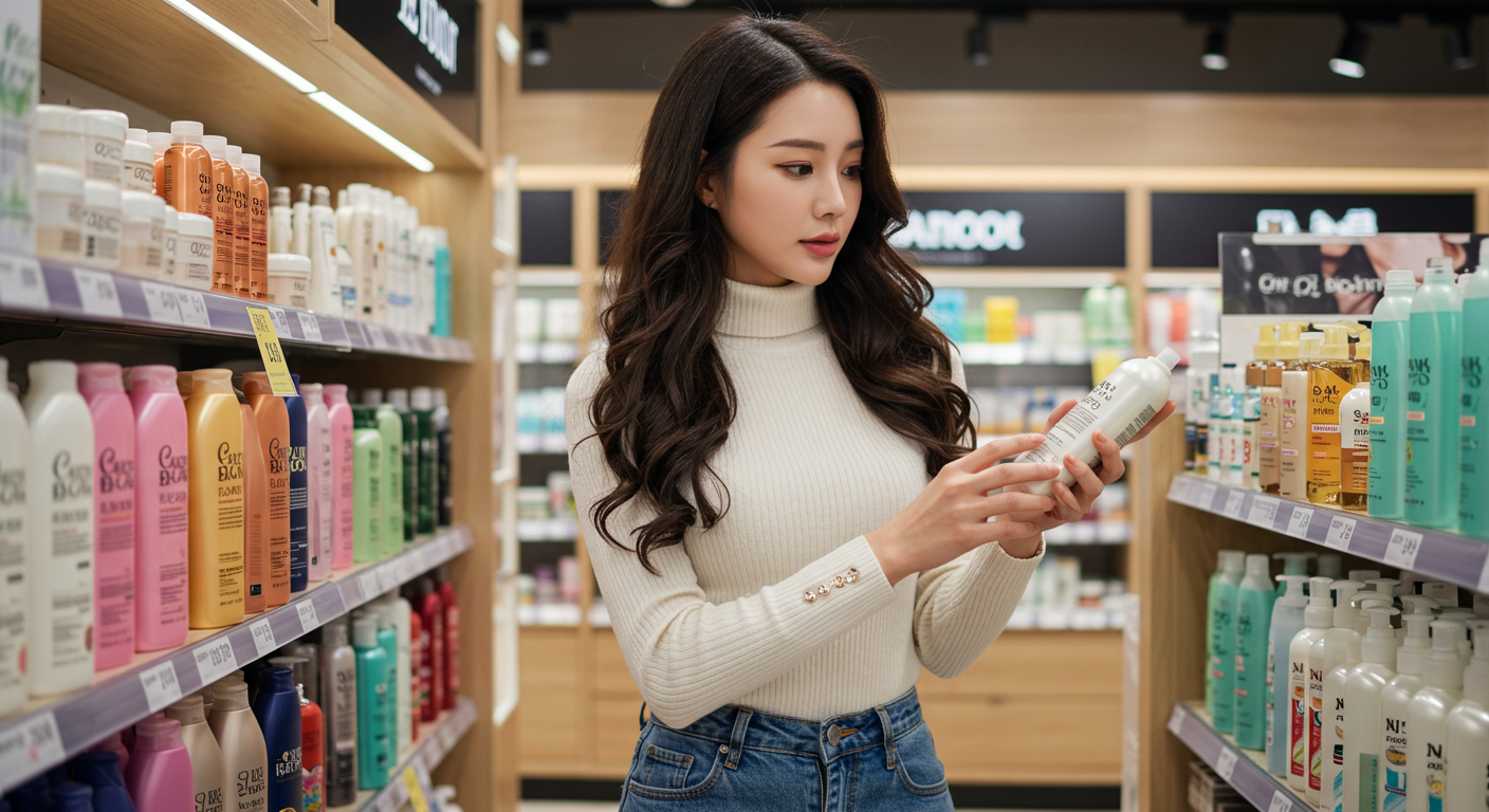청담스타일 염색 샴푸