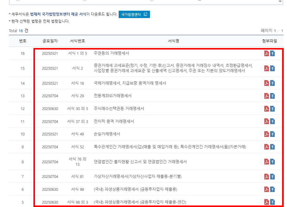 거래명세서 양식 무료다운 홈페이지