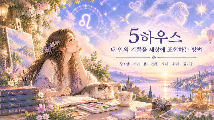5 하우스 ❘ 내 안의 기쁨을 세상에 표현하는 방법