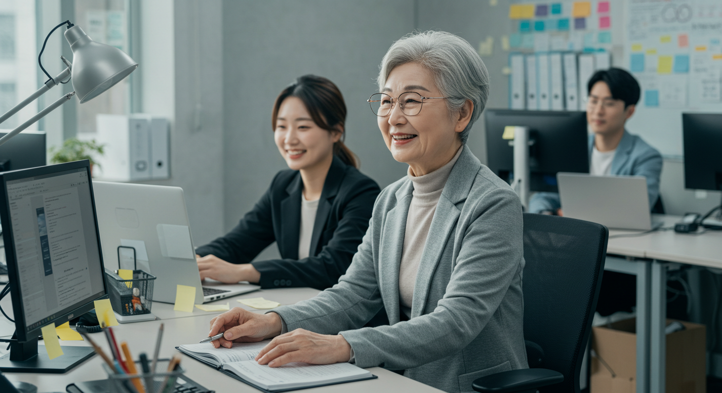 고령자 고용지원금 관련 사진
