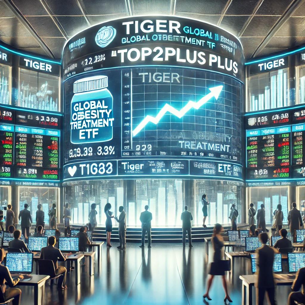 TIGER 글로벌비만치료제TOP2Plus 주가