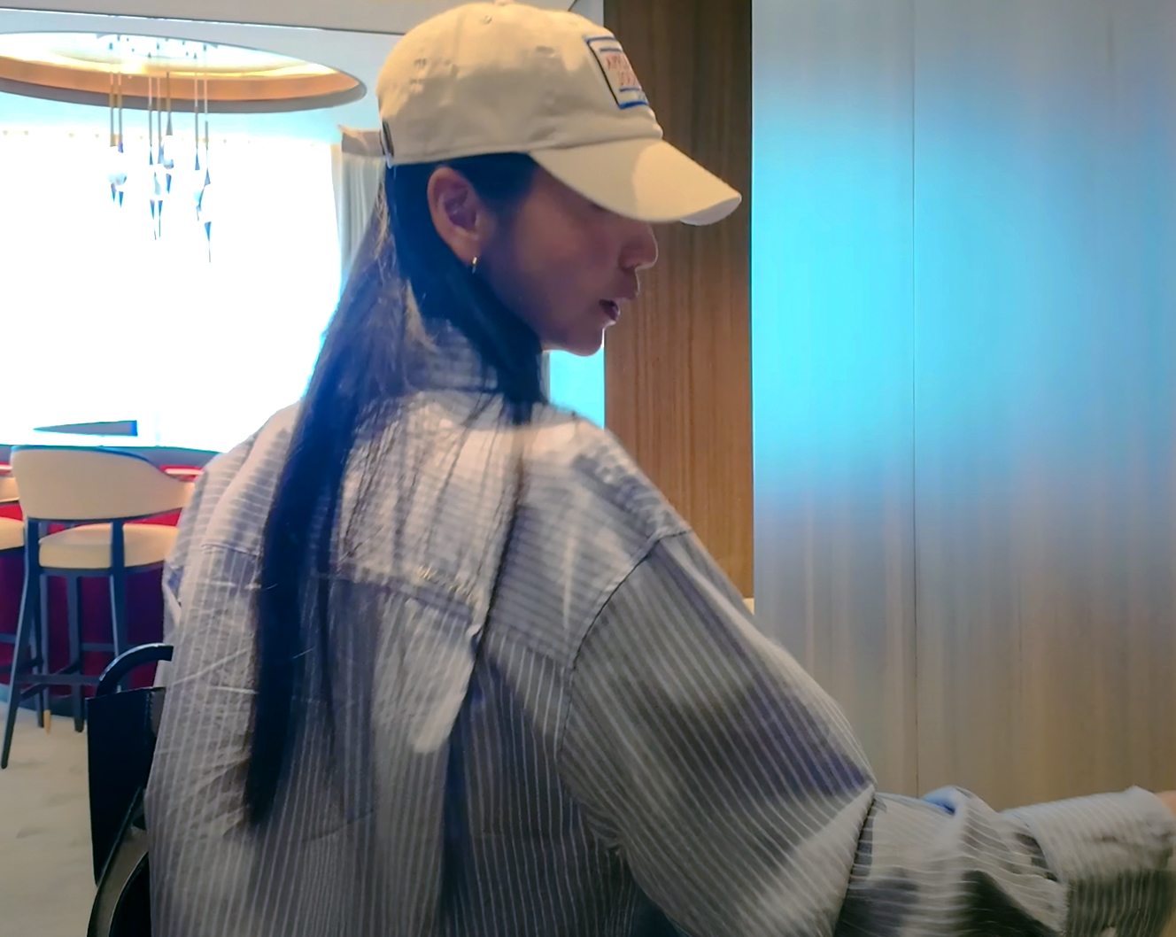 안소희 애플시티 볼캡