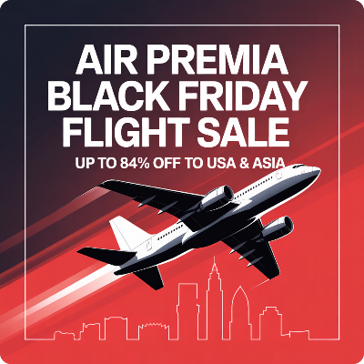 에어프레미아 블랙 프라이데이 특가 항공권 할인 이미지