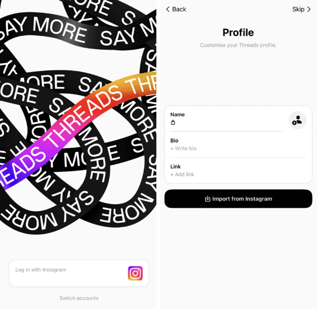 threads 화면 캡처