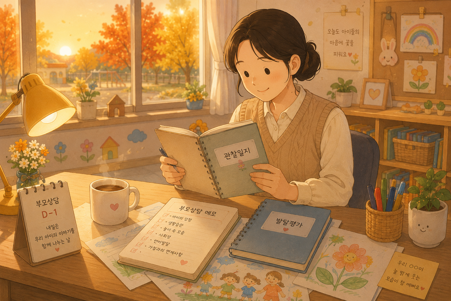 따뜻한 교실에서의 관찰일지