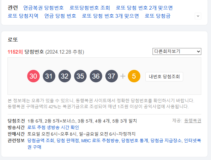 행운복권