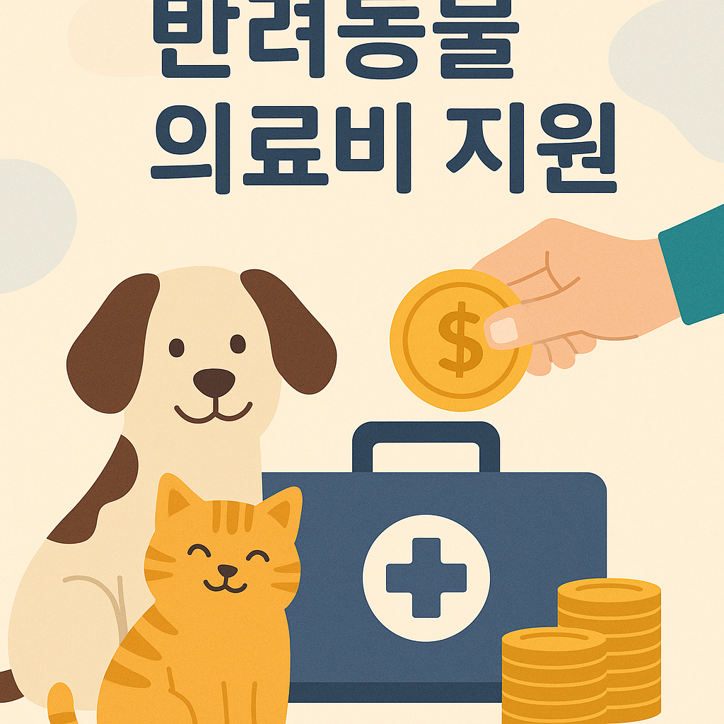 2025 반려동물 의료지원 제도