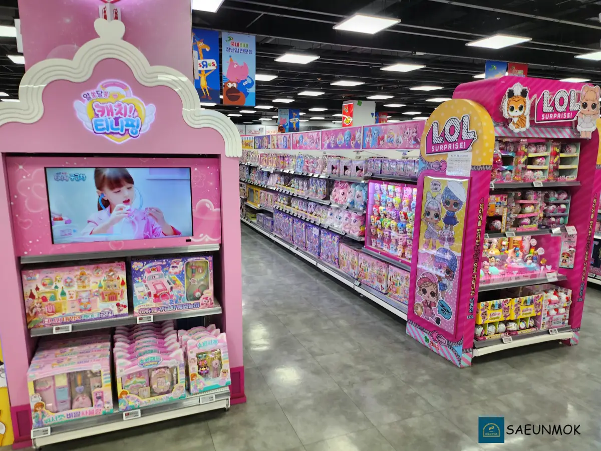 수원-토이저러스-티니핑-매장-전경