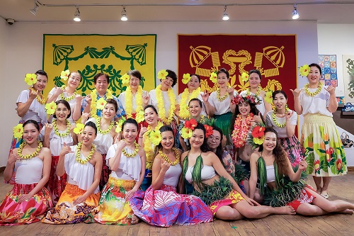 한일 훌라 공연