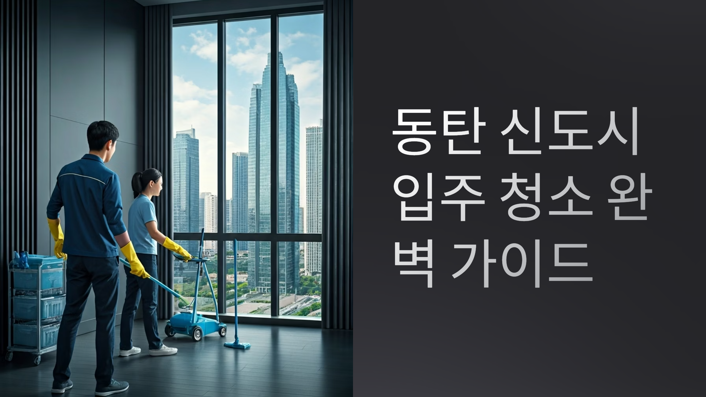 동탄 입주청소 업체 추천