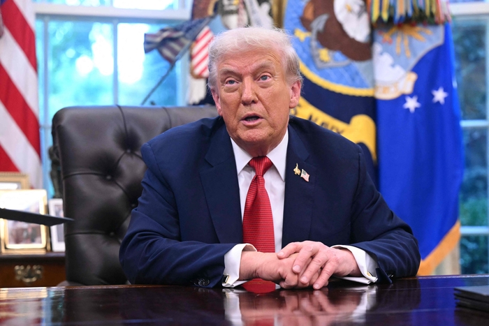 도널드 트럼프 미국 대통령.