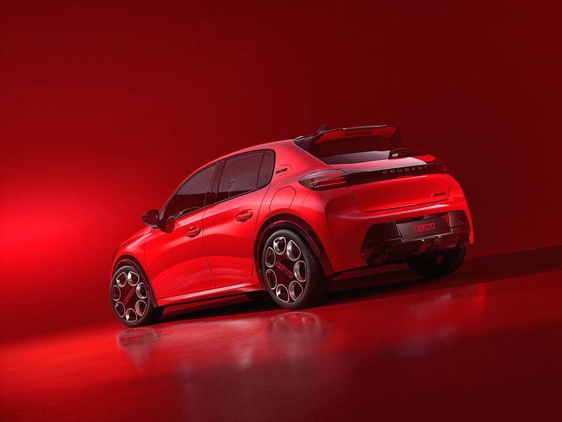 푸조 E-208 GTi, 280마력 전기차 핫해치 성능 공개