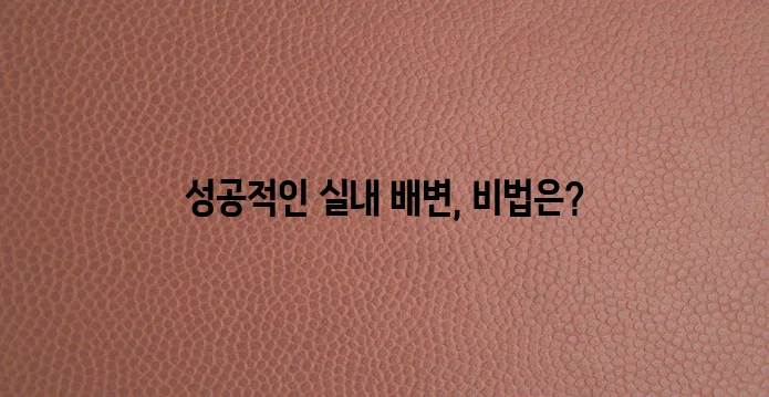 강아지 실내 배변 훈련, 집에서 깨끗한 습관을 확실히 가르쳐 보세요!