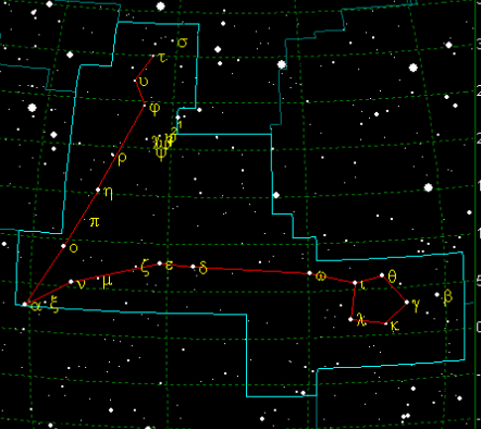 물고기자리 별자리 사진