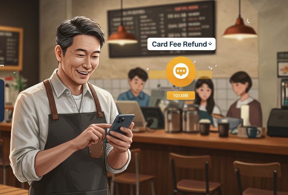 자영업자 카드수수료 환급신청, 이 방법이면 쉽게 받을 수 있습니다! ppt