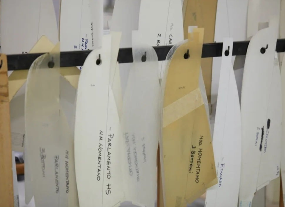 브리오니의 고객 맞춤 패턴