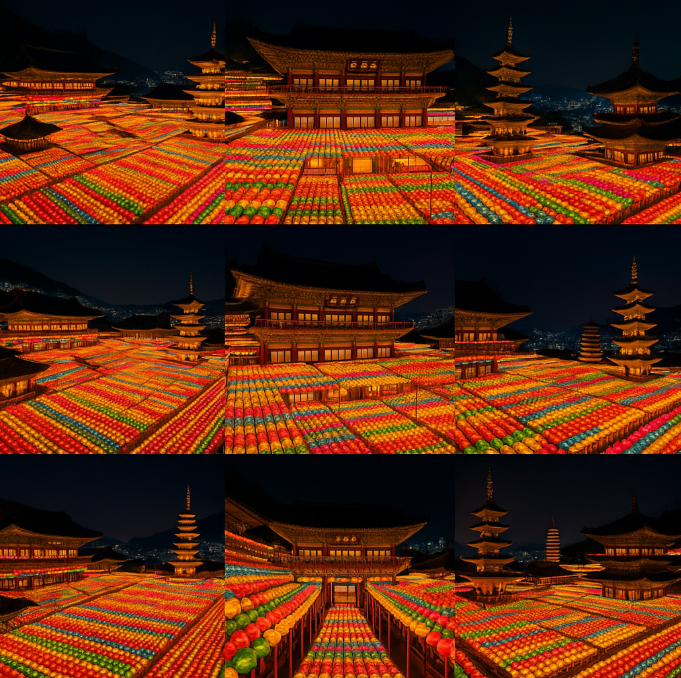 삼광사 연등축제 사진