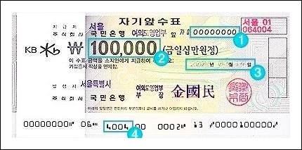 자기앞수표 유효기간