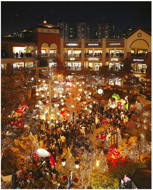 유럽분위기 크리스마스 : 시흥 프리미엄 아울렛1