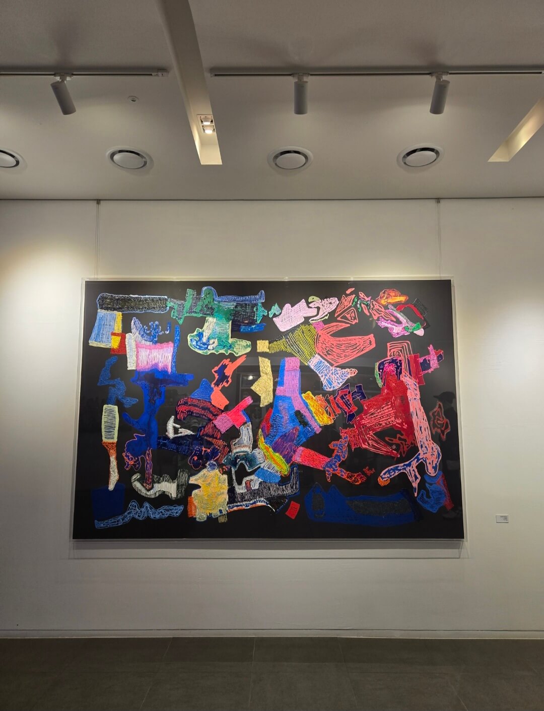 남춘천cc 클럽하우스에 걸린 그림