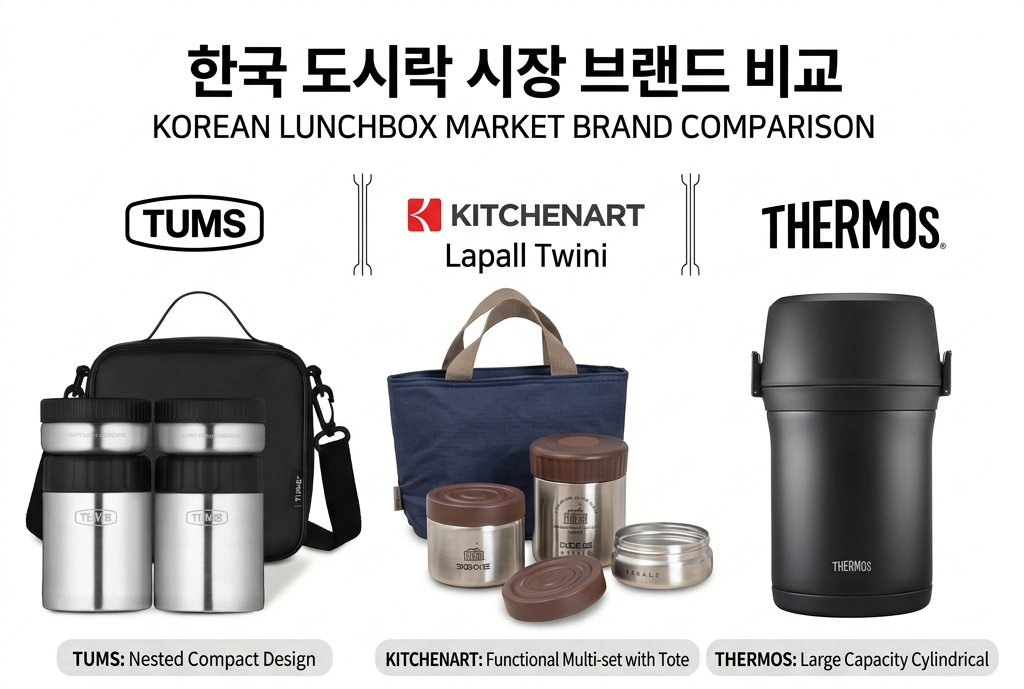 보온도시락 고르는법 3종 비교 텀스 키친아트 써모스