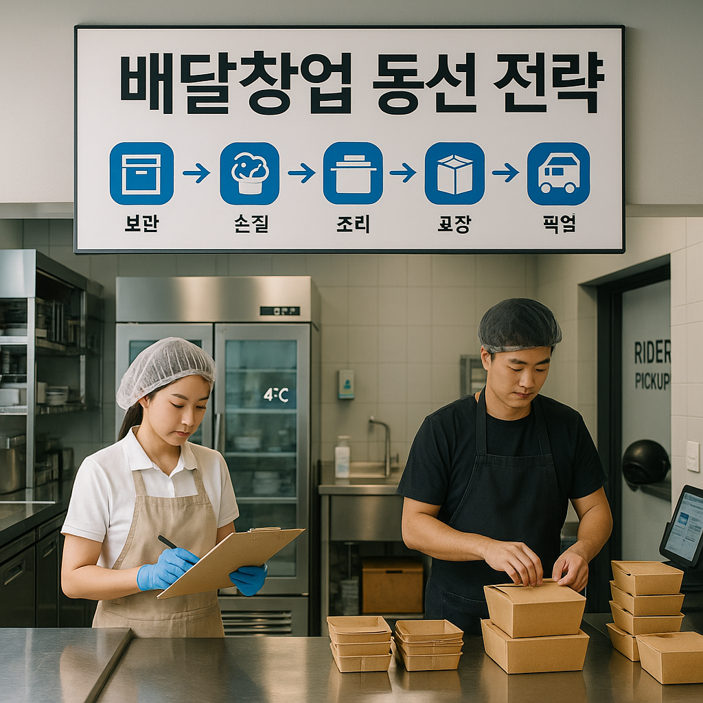 배달창업 성공을 위한 동선 구성 전략