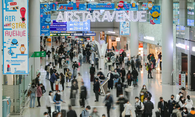 연휴 인천공항