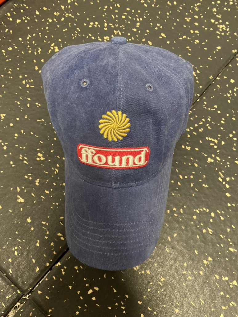 휴먼앤캣(HUMAN N CAT) 파운드3 스톤 워시드 볼캡 [네이비]