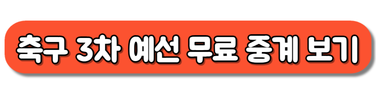 월드컵 축구 3차 예선 팔레스타인 무료 중계 보기