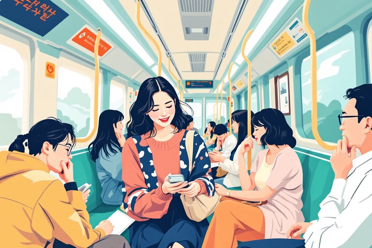 민원 요청으로 행복한 여성