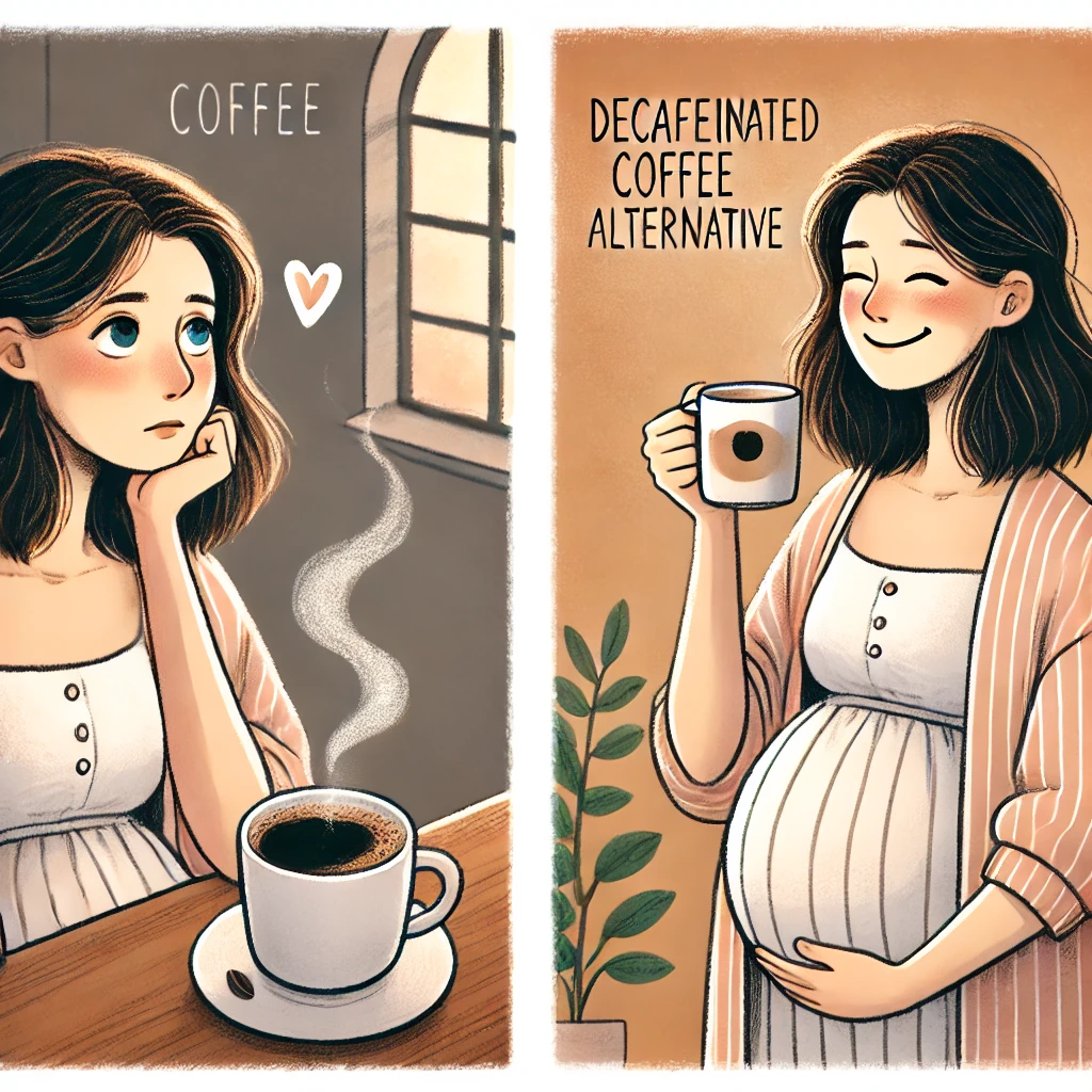 임산부, 커피우유