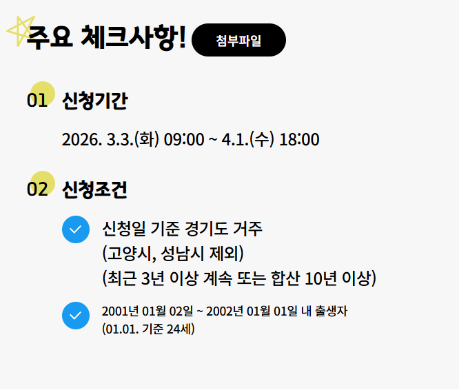 청년기본소득주요체크사항