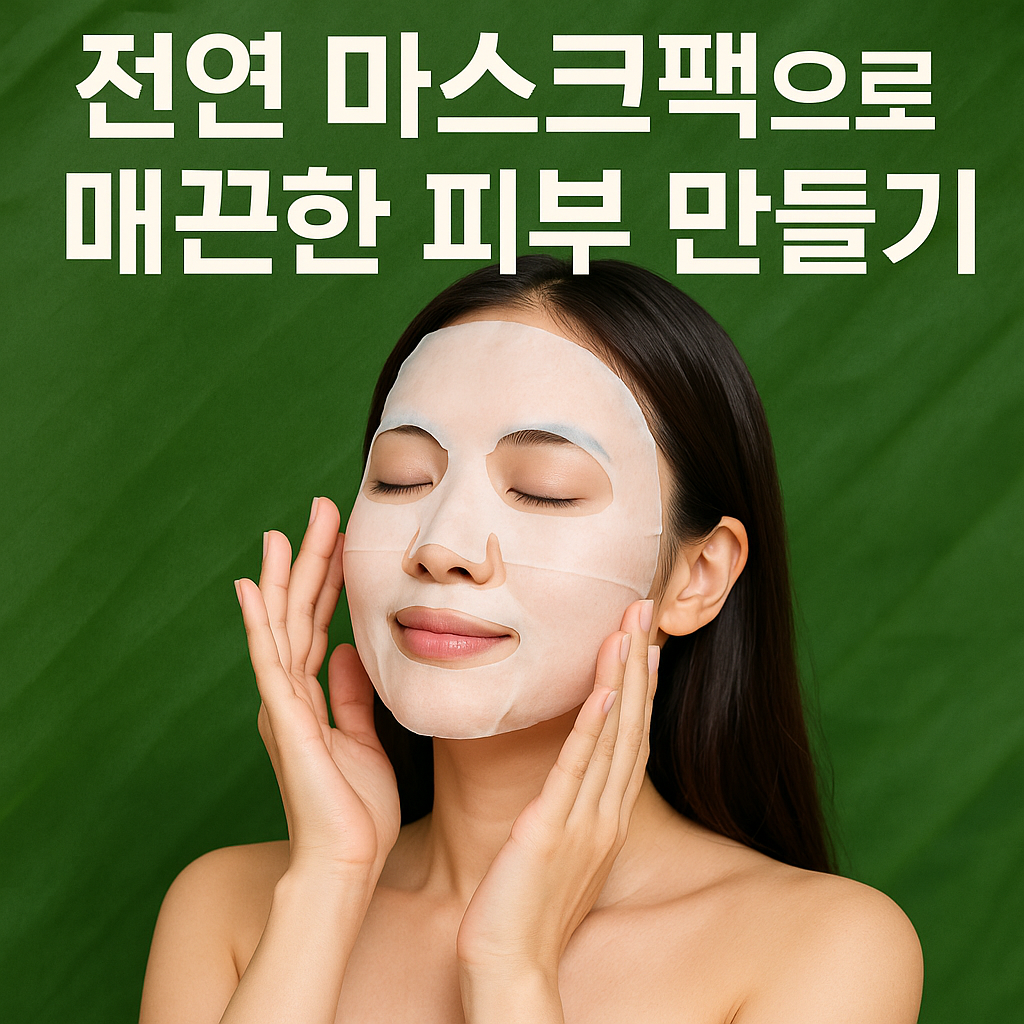 천연 마스크팩