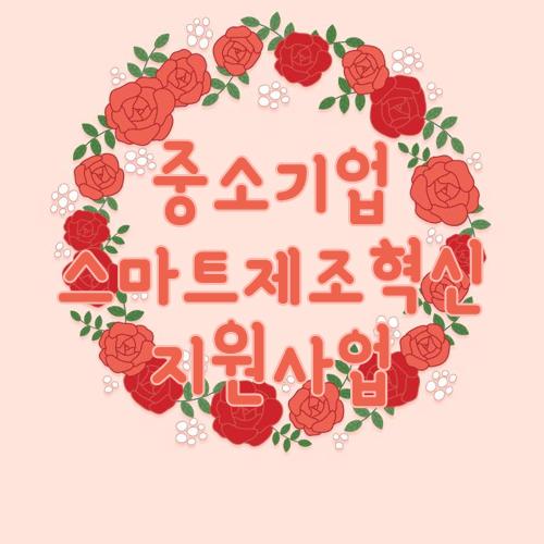 중소기업 스마트제조혁신 지원사업