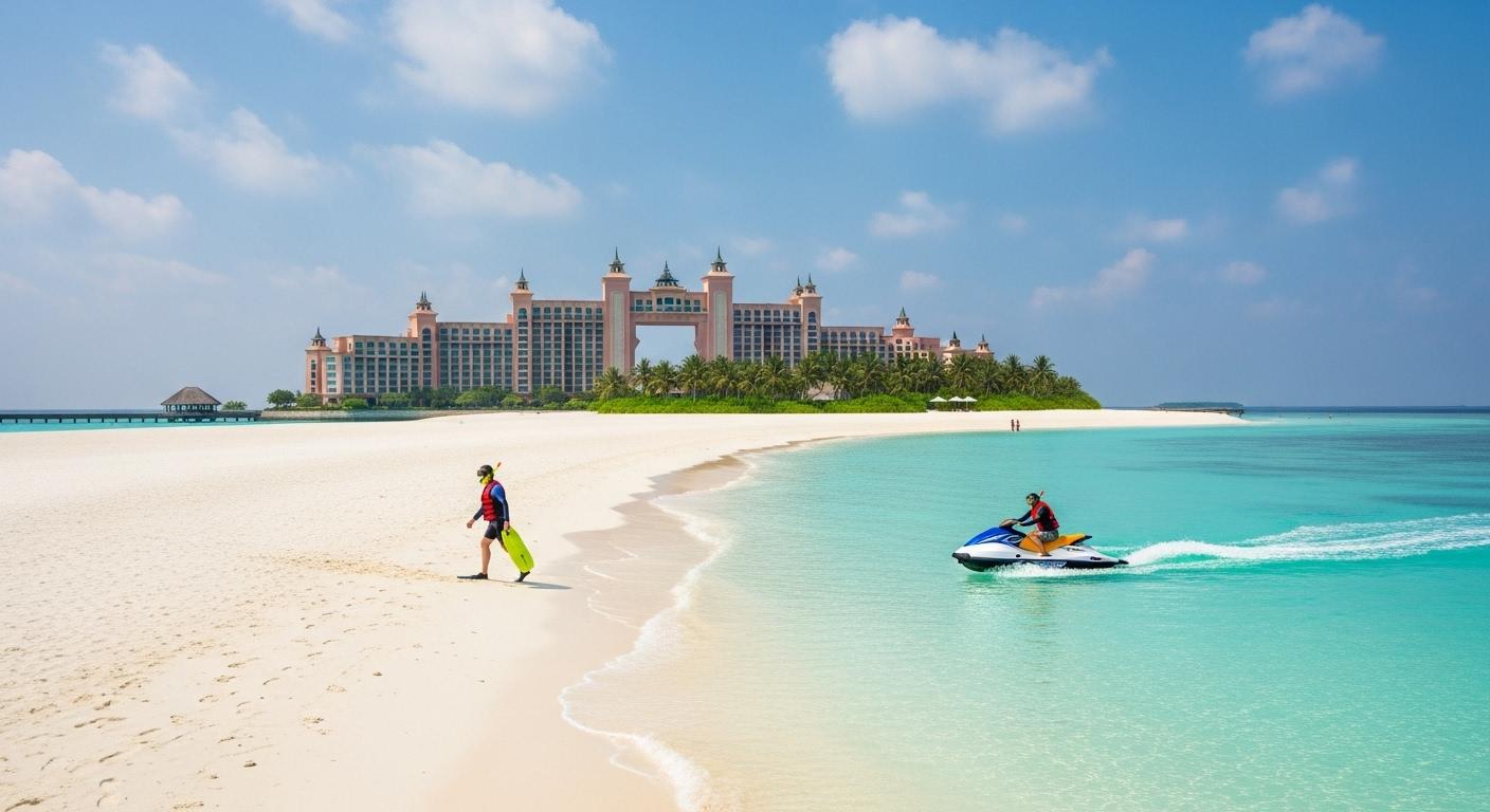 두바이 경유 몰디브