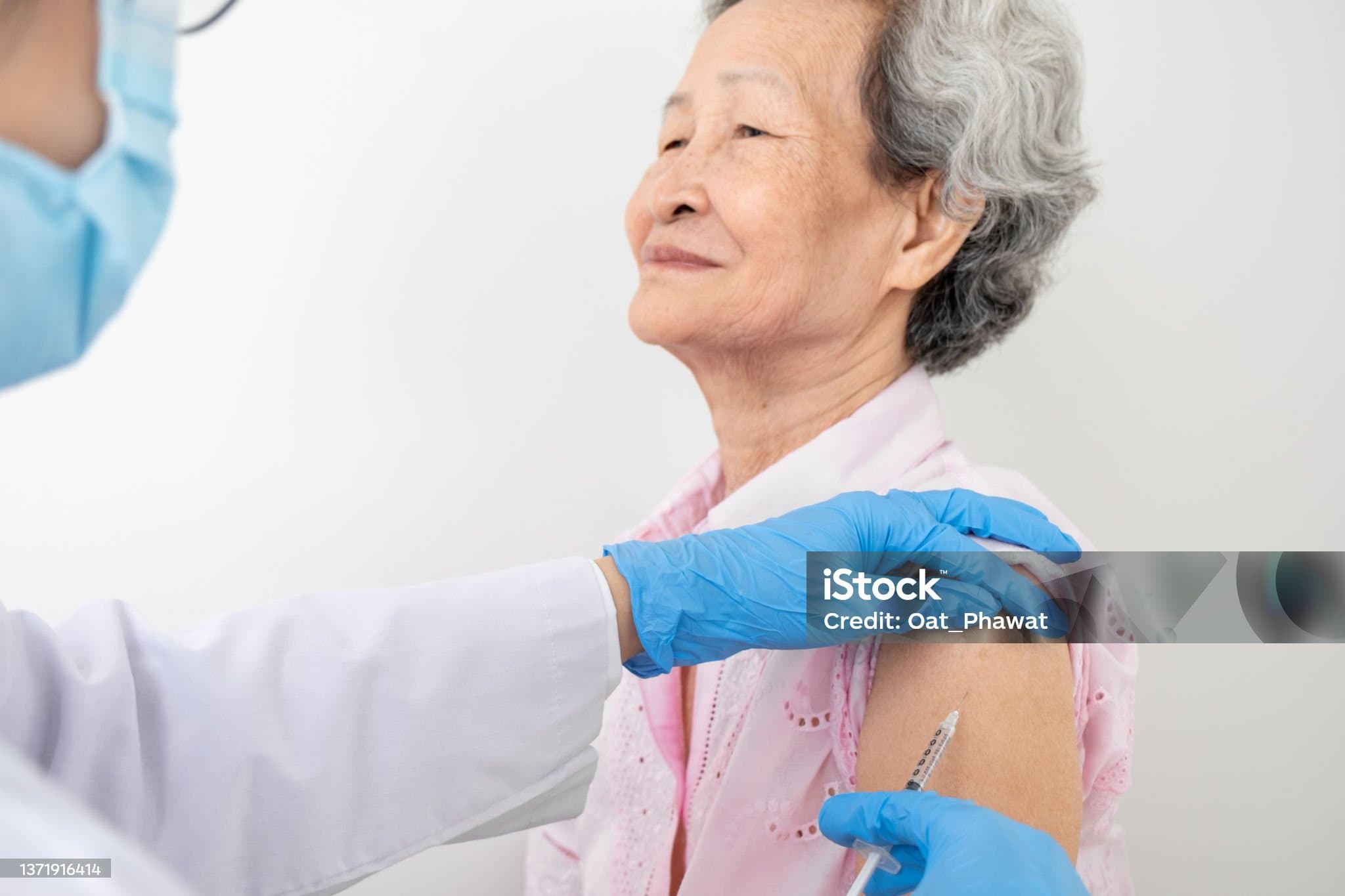 65세 시니어 예방 접종