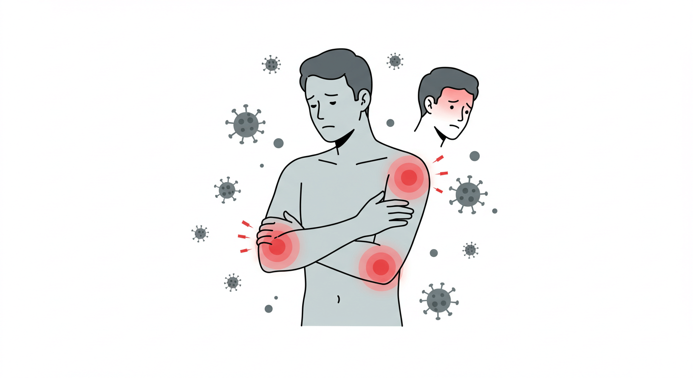 1. 40대에게 흔한 백신 부작용은 무엇인가?