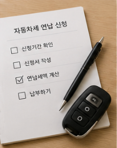 자동차세 연납제도