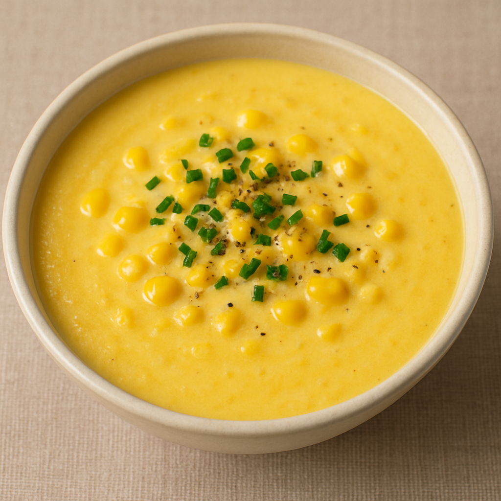 옥수수 스프 사진