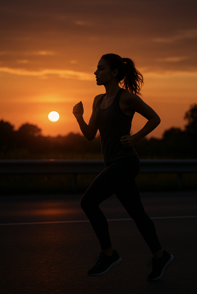 아침운동vs저녁운동 관련 이미지