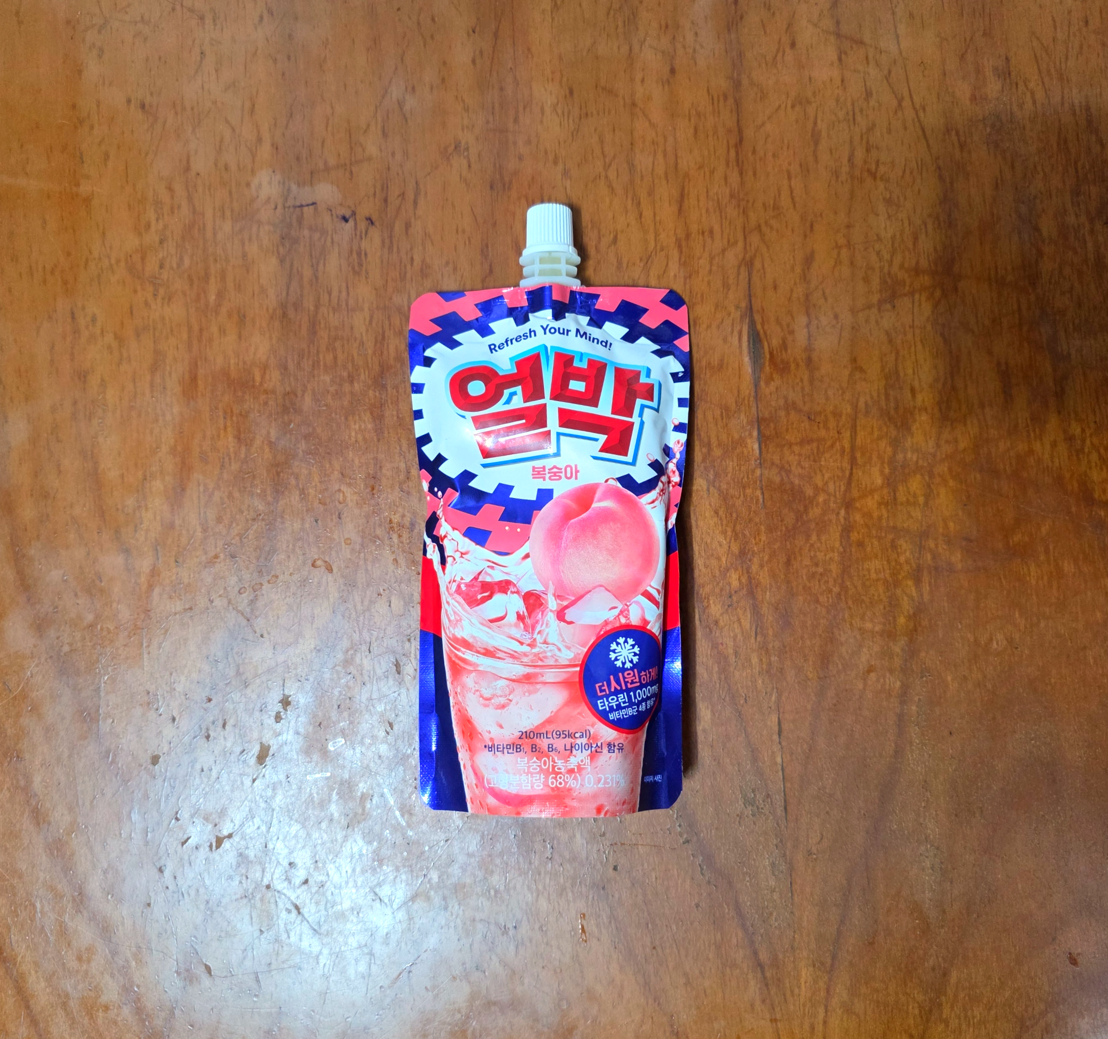 얼박복숭아