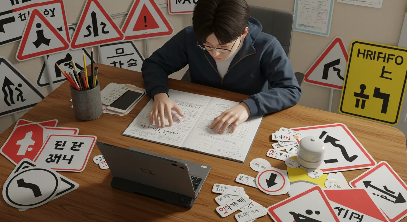 도로 표지 익히기