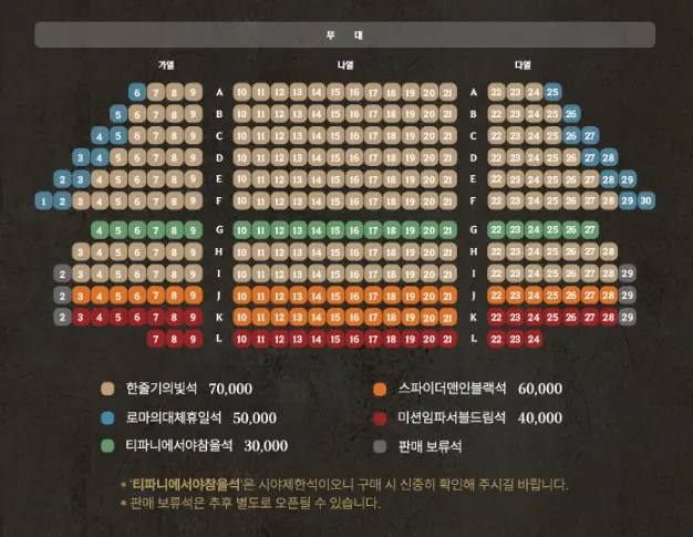 뮤지컬 스파이 일정 캐스팅