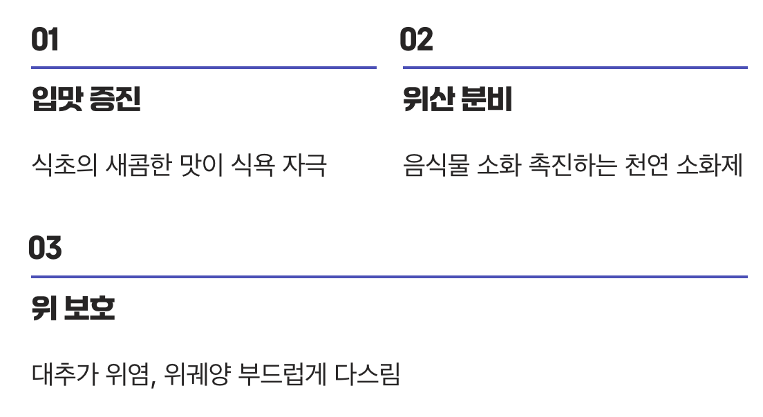 더부룩한 속을 다스리는 소화 도우미