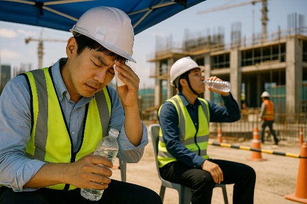 ‘폭염 휴식 의무화’ 산업안전보건 규칙 개정안