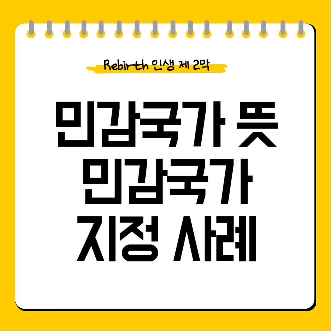 민감국가-뜻-지정사례