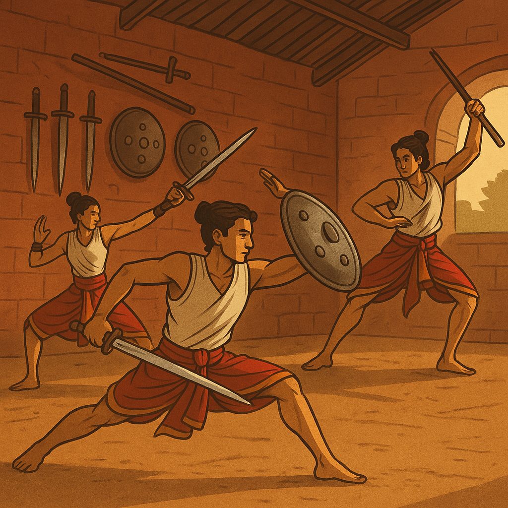 인도 캘러리파야투: 세계에서 가장 오래된 무술의 기원