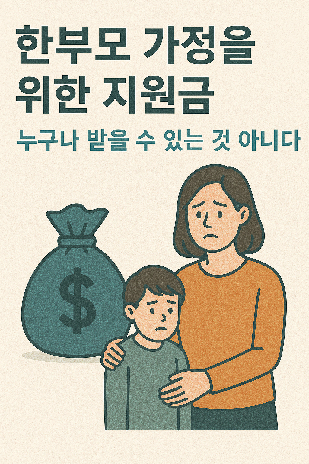 한부모 가정을 위한 지원금