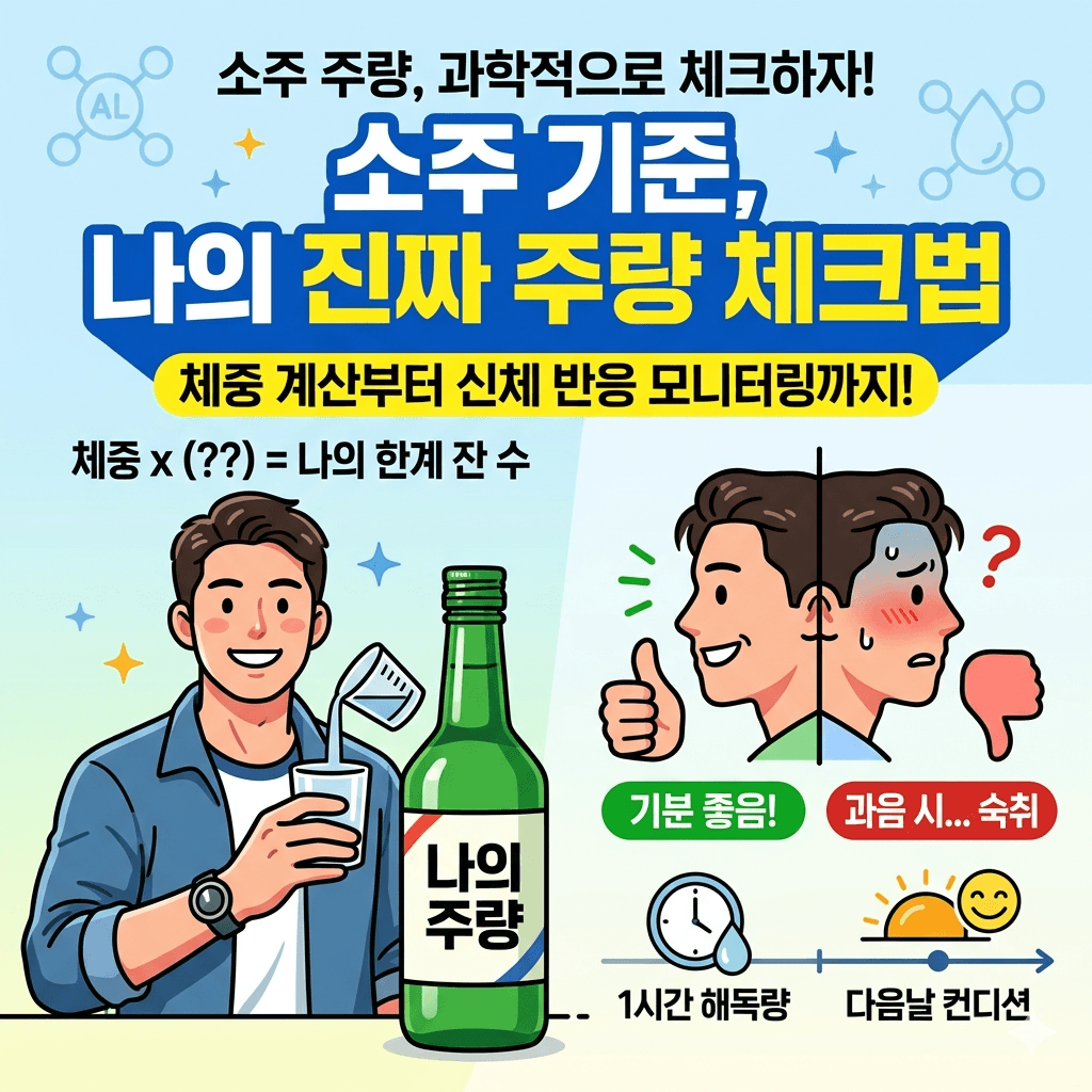 나의 소주주량 체크